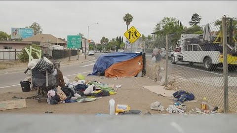 City of San Diego, Caltrans launch pilot program to clear encampment near freeways