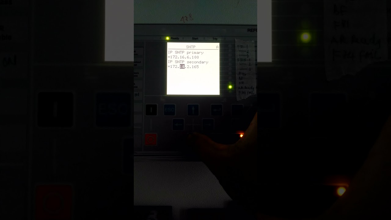 Dong bo thoi gian REF 620 tai Relay