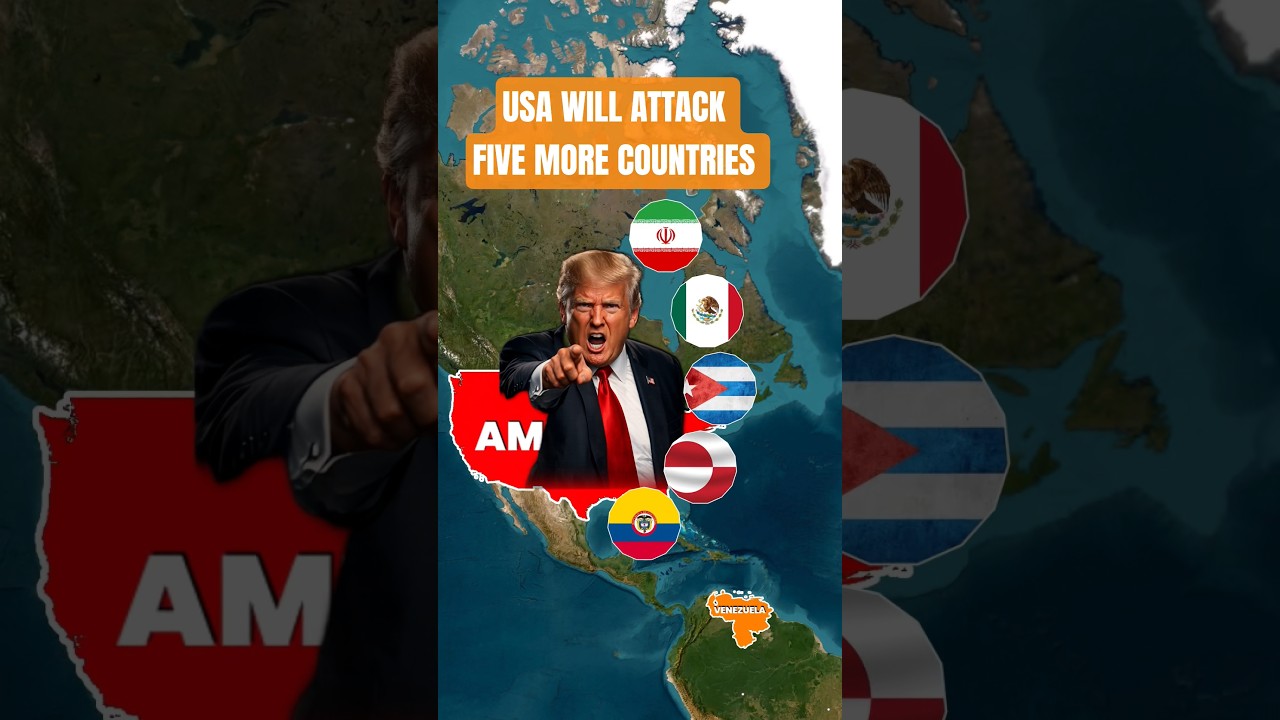 TRUMP Will Attack Five More Countries??? Usa Attack Venezuela. 