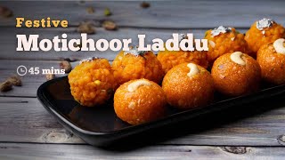 Motichoor Laddu Recipe | Ganesh Chathurthi Laddu Recipe | Cookd screenshot 5