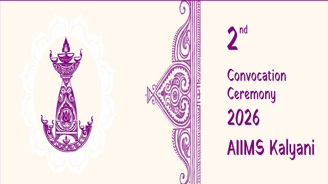 Live II 2nd Convocation Ceremony 2026 II AIIMS KALYANI II