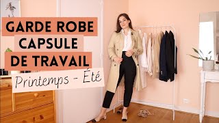 GARDE ROBE CAPSULE DE TRAVAIL PRINTEMPS-ÉTÉ | Idées Tenues de Bureau | Lauriane Villa