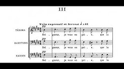 Poulenc - Quatre petites prières de Saint François d'Assise (1948)