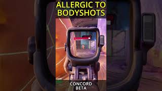 Allergic to bodyshots in the Concord beta test #aim #gaming #fps #concord