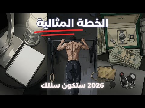 لا تدخل 2026 بدون هذه الخطة 365 يوم ستغير حياتك للأبد