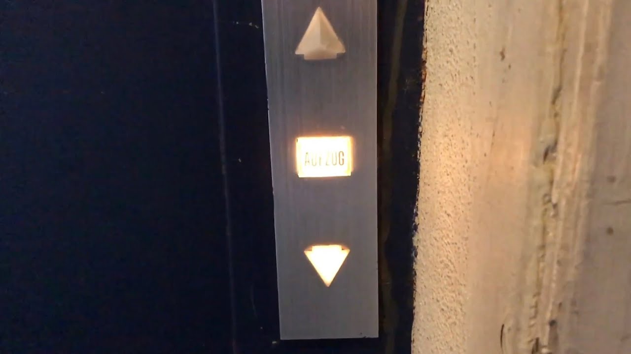 Original 1972 Stricker Elevator at Stuttgart