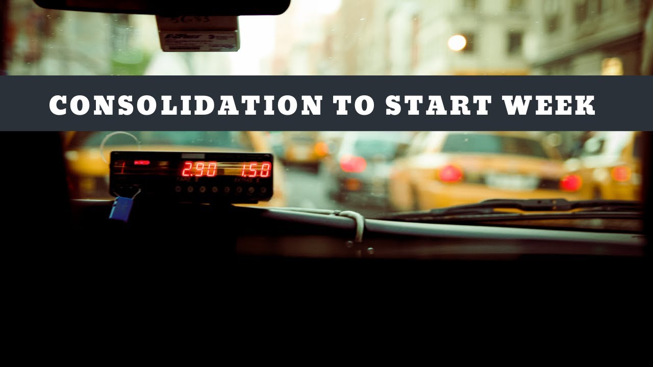 Consolidation to start the week - YouTube