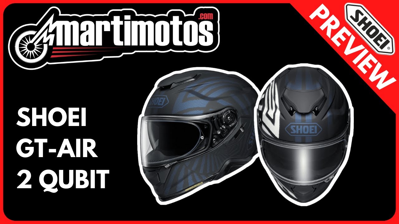 Preview // Shoei GT Air 2 Qubit - YouTube