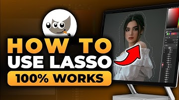 GIMP How To Use Lasso (BEST FULL GUIDE) | FAST & EASY | NO Yapping! | GIMP Lasso Tutorial
