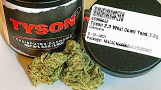 Tyson 2.0 West Coast Toad Strain Review