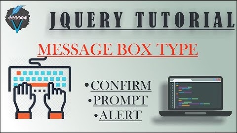 jQuery Tutorial || Message Box Type || Use Message box in jQuery
