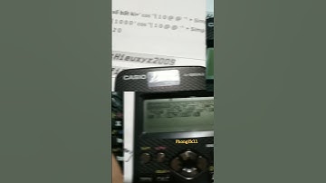 Khối nhảy trên CASIO fx-580VN X #xuhuong #trending #thinhhanh #viralvideo #tiktok #casio #hack #game