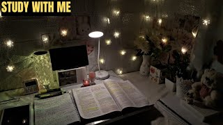 REAL TIME Study With Me | Pomodoro 75/15 Timer⏳️| Rain Sounds For Deep Focus & Concentration🌧📚