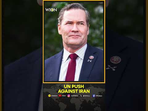 Mike Waltz Accuses Iran of Threatening Global Maritime Security | WION SHORTS