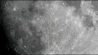 Gibbous moon shot through a Bresser 100/1400 Matsukov Cassegrain using a Panasonic Lumix GX80.