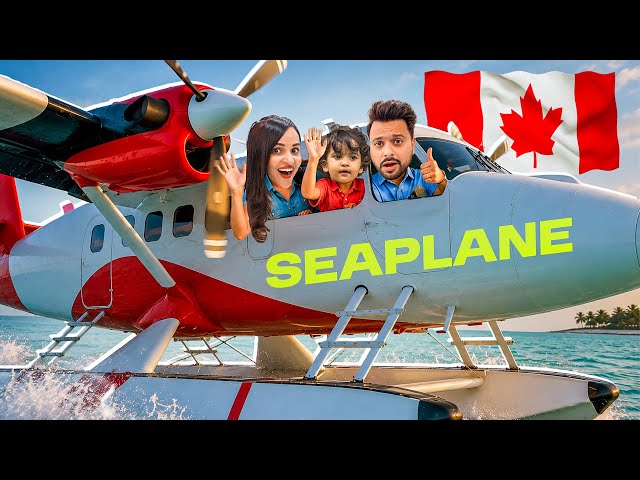 Our FIRST SEAPLANE ride in Canada 😍