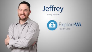 Jeffrey’s local Vet Center helped him transition to civilian life.