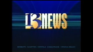 WVEC 11pm News Open, 1/31/2002