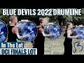 Blue devils 2022 Drumline | In The Lot  - DCI Finals Lot