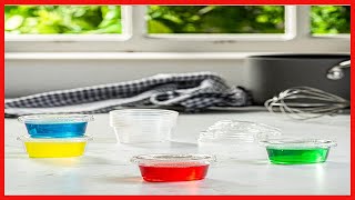 [200 Sets - 2 oz.] Plastic Disposable Portion Cups with Lids, Souffle Cups, Jello Cups