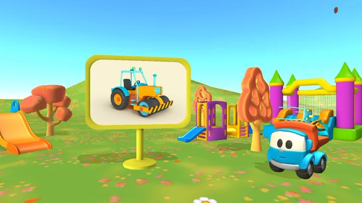 Excavator & Wheel Loader Trailer Trucks for Kids | Underpass Road Construction