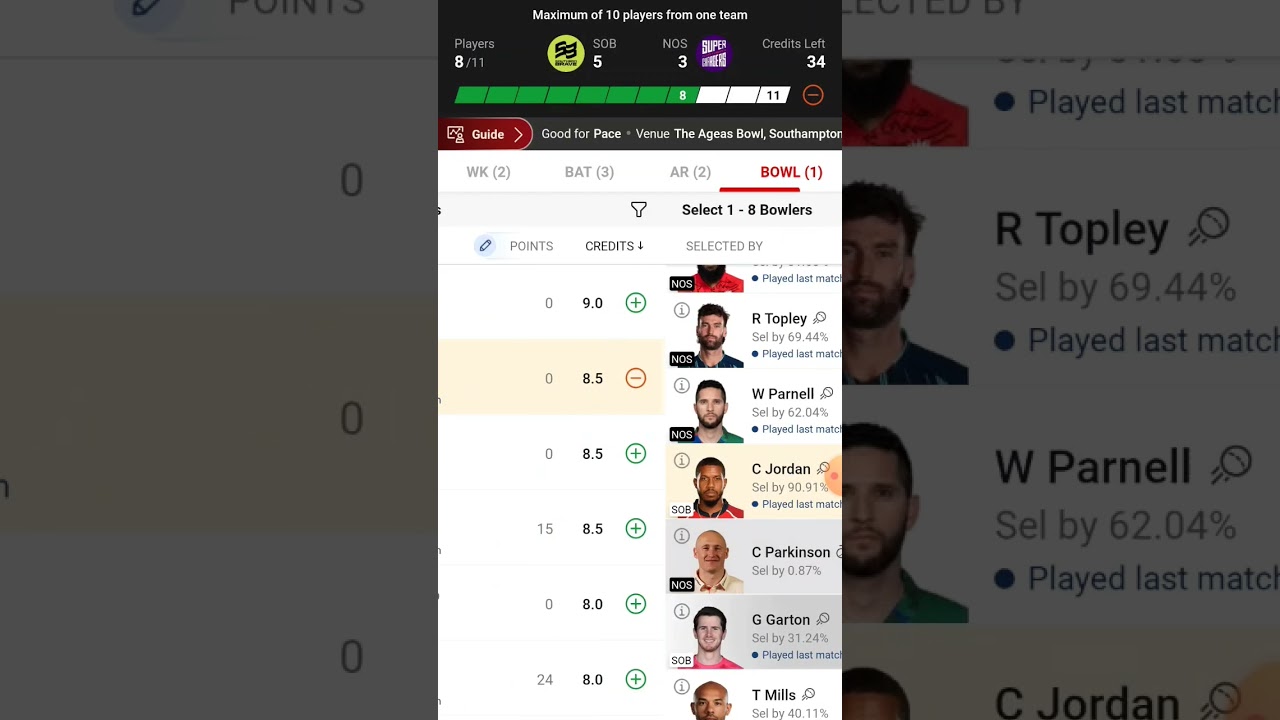 SOB vs NOS Dream11 Team | NOS vs SOB Dream11 The Hundred | SOB vs NOS Dream11 Today Match Prediction