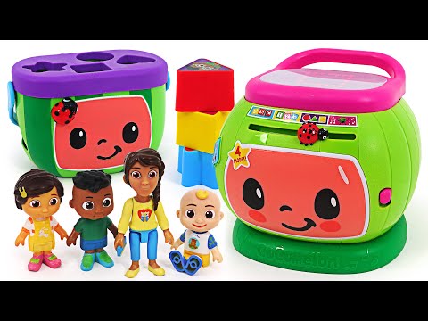 Have fun studying numbers <strong>and</strong> matching shapes with the Cocomelon <strong>drum</strong>! | PinkyPopTOY