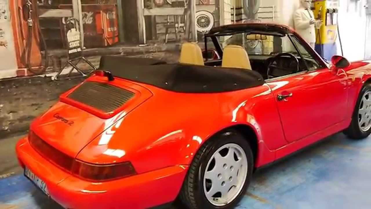 1991 Porsche 911 Carrera Cabriolet