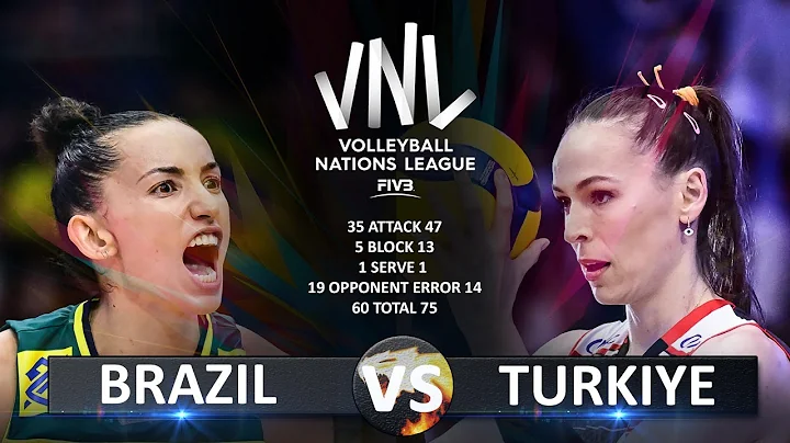 Brazil vs Turkiye | Women's VNL 2023 - DayDayNews