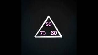 How to find TRIANGLES using ANGLES🤩🤯... #python #programming #shorts #coding #trending #edit #reels