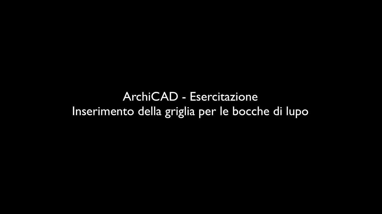 griglia per bocca di lupo