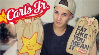 AUSTRALIAN TRIES CARL'S JR FOR THE FIRST TIME