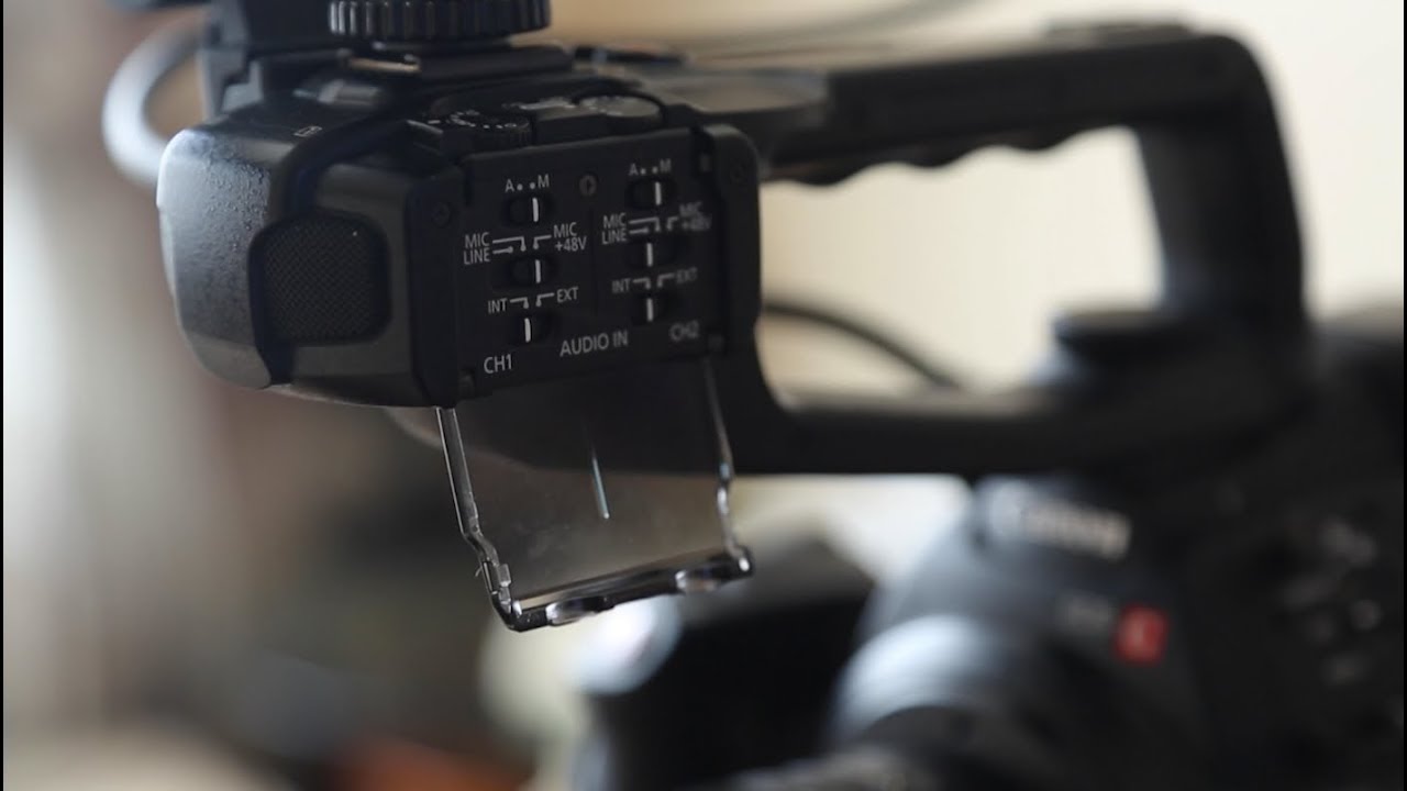 C100 Mark 2 Internal Mic VS Handle Mic vs Shotgun Mic