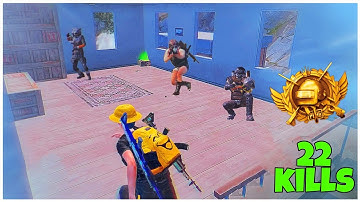 🇮🇳 -50 in Solo Conqueror lobby while Rank push in Bgmi High kills gameplay 22 kills - Gamexpro