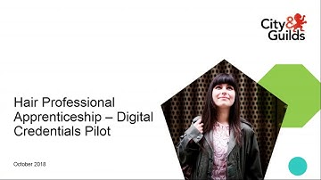 Hair Professional Digital Credentials Apprenticeships Pilot