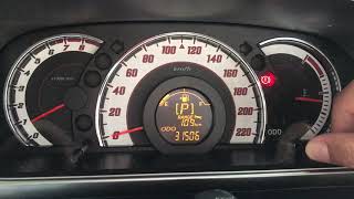 Cara untuk reset dan hilangkan lambang spanar dalam meter kereta . (Service reminder)