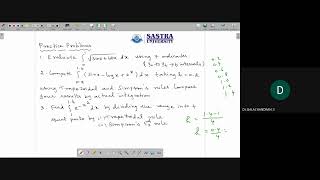 Unit 3 - Lecture 10 - Numerical Integration class 2