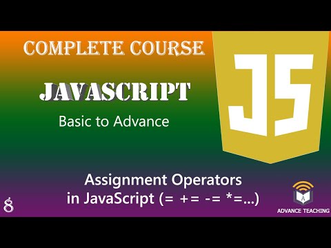Assignment Operators in JavaScript in Urdu/Hindi