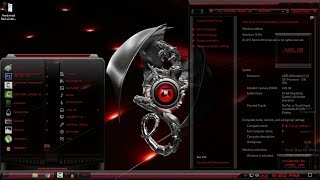 Windows 10 amazing theme Hardwired Red