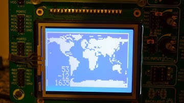 GPS Coordinates & Time on GLCD, Mikroelektronika
