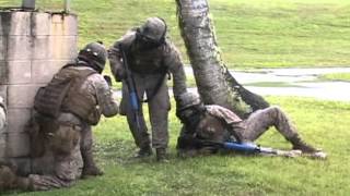 Marines conducting urban training