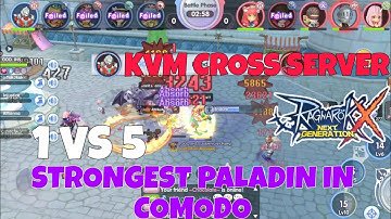 KVM CROSS SERVER WITH STRONGEST PALADIN IN COMODO - Ragnarok X: Next Generation