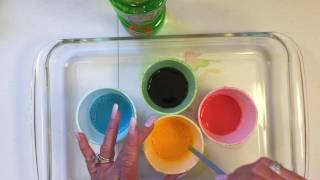 Bubble Print Paper For Junk Journal (Tutorial)