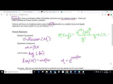 Poisson Regression Intro