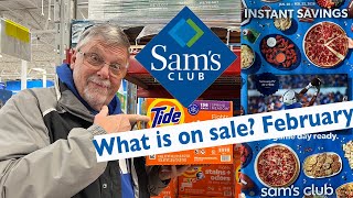 What you should BUY on sale at SAM'S CLUB for FEBRUARY 2026 MONTHLY INSTANT SAVINGS \u0026 MORE!