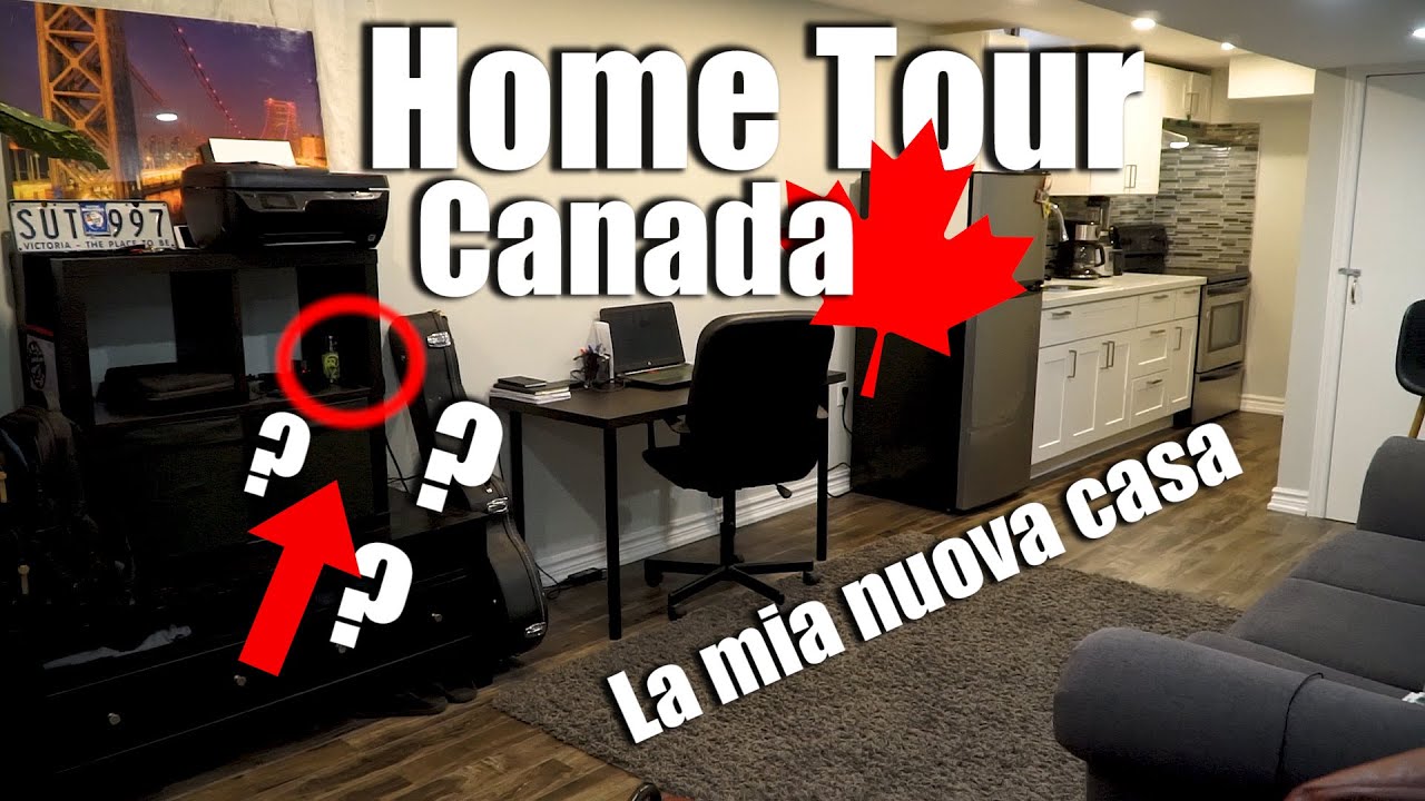 la mia nuova CASA in CANADA - Home Tour - YouTube