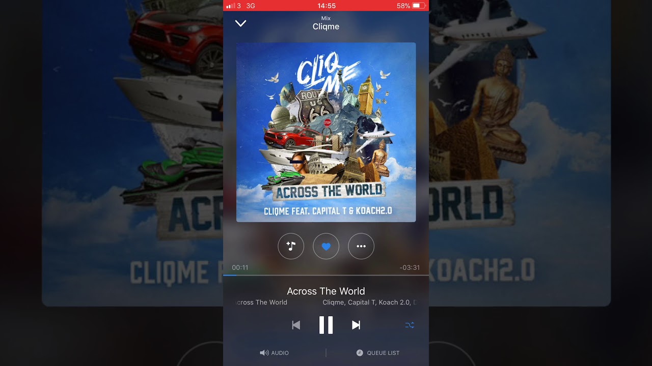 Cliqme ft Capital T & Koechi2.0 - Across The World