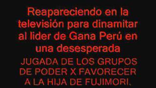 JAIME BAYLY CONTRATADO POR FUJIMORI. SUS PAYASADAS NOS CUESTA CARO