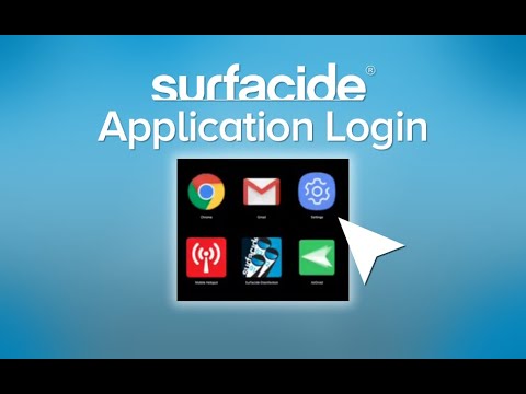 Surfacide Application Login