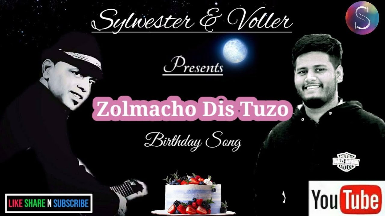 Zolmacho Dis Tuzo  New Official Konkani Birthday Song Lyrical Music Video  Ft Voller  Sylwester